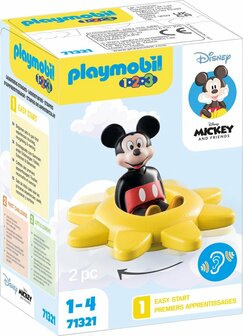 71321 PLAYMOBIL 1.2.3 &amp; Disney Mickey Mouse Draaiende zon