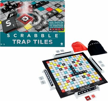 24701 Mattel Games Scrabble Valstrik    