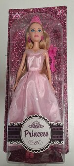 78371 Princess Barbiepop Roze Jurk