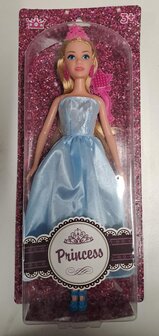 78388 Princess Barbiepop Blauwe Jurk