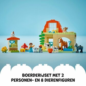 10416 LEGO DUPLO Dieren verzorgen op de boerderij