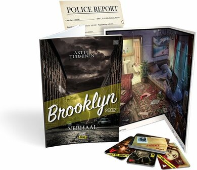 85642 Tactic Bordspel Crime Scene: Brooklyn