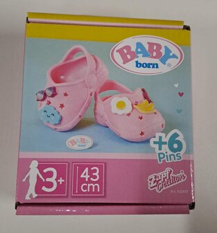 32839 Baby Born Vakantie Schoentjes Roze