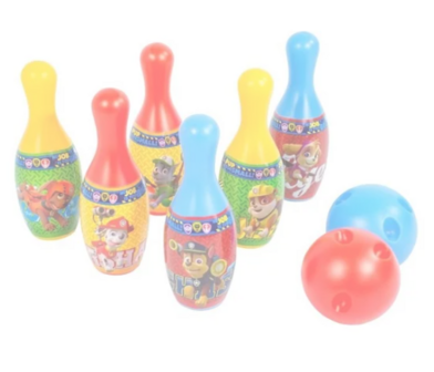 74383 Paw Patrol Bowlingset 8dlg