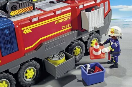 71371 PLAYMOBIL Brandweerwagen luchthaven