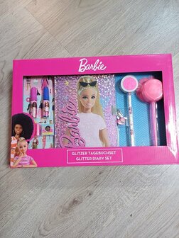 16183 Barbie glitterdagboek met accessoires