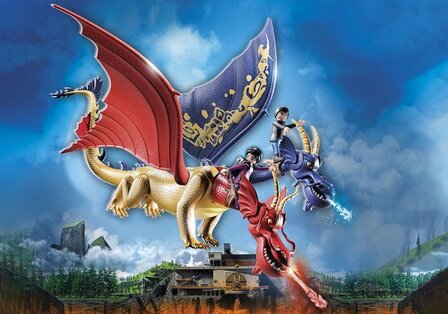 71080 PLAYMOBIL Dragons: The Nine Realms - Wu &amp; Wei met Jun