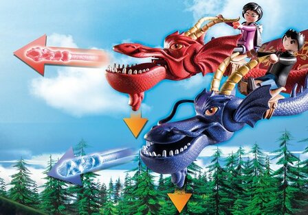 71080 PLAYMOBIL Dragons: The Nine Realms - Wu &amp; Wei met Jun