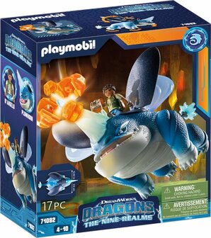 71082 PLAYMOBIL Dragons: The Nine Realms - Plowhorn &amp; D&#039;Angelo