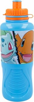 80281 Pokemon Kids Plastic Ergonomische Waterfles 400ml