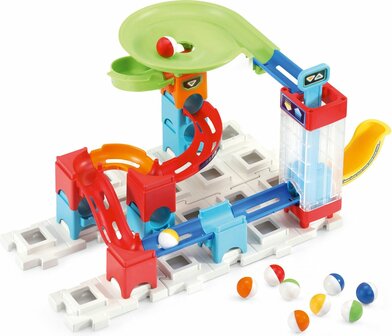 194238 VTech Marble Rush Super Action Set Electronic L100E Knikkerbaan 102 Onderdelen