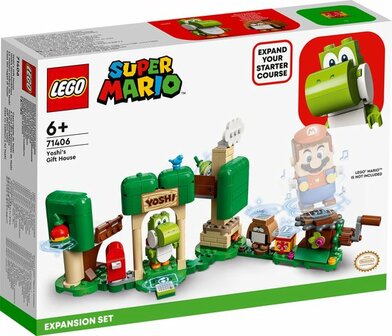 71406 LEGO Super Mario Uitbreidingsset: Yoshi&rsquo;s cadeauhuisje