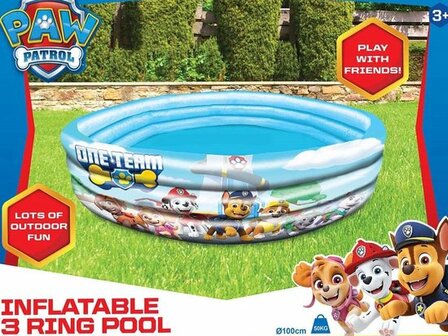 75051 PawPatrol  3 Ring zwembad  100 cm