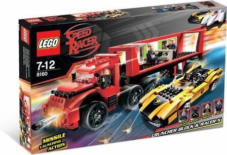 8160 LEGO Speed Racer Cruncher Block &amp; Racer