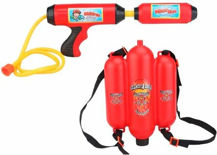 53583 Speelgoed  Brandweer Brandblusser Waterpistool