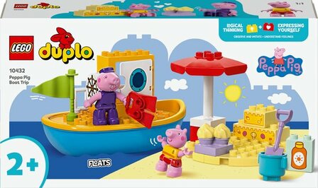 10432 LEGO DUPLO Peppa Big bootreis