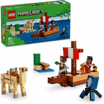 21259 LEGO&reg; Minecraft De piratenschipreis