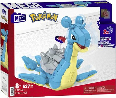 07872  MEGA Pok&eacute;mon Lapras  Constructiespeelgoed