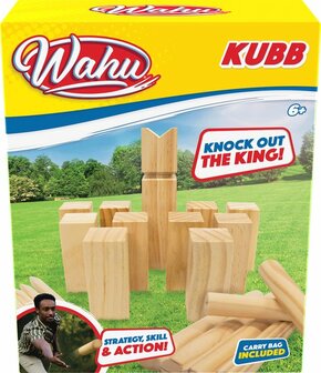 55432 Goliath Wahu Kubb Werpspel Hout