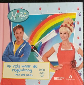 33846 Juf Roos Boek Op reis naar de Regenboog met Juf Roos met CD