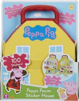 74555 Peppa Pig  Stickerhuis Herbruikbaar