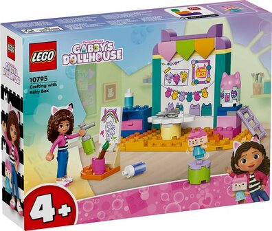 10795 LEGO Gabby&#039;s poppenhuis Knutselen met Babykitty