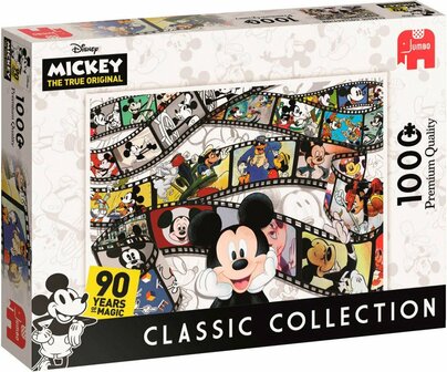 19493 Jumbo Puzzel Disney Classic Collection Mickey Mouse 90th Anniversary 1000 stukjes