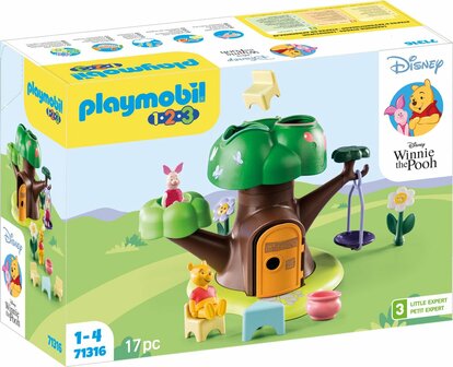 71316 PLAYMOBIL 1.2.3 &amp; Disney Winnie de Poeh Boomhut