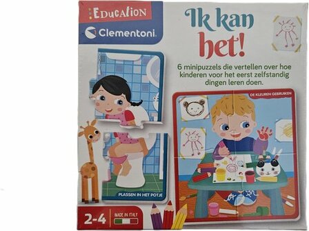 61674 Clementoni Education Ik Kan Het! 