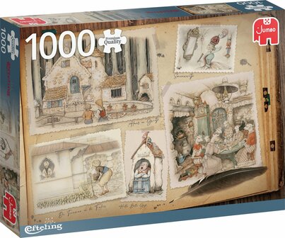 18874 Jumbo Puzzel Anton Pieck Efteling 1000 stukjes