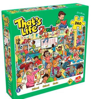 26392 Goliath Puzzel That&#039;s Life Junior 1 School 240 stukjes