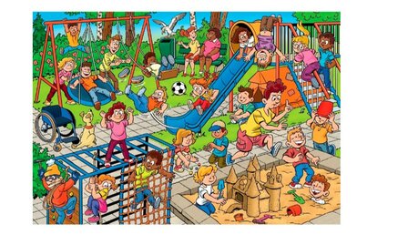 26408 Goliath Puzzel That&#039;s Life Junior 2 Speeltuin 240 stukjes