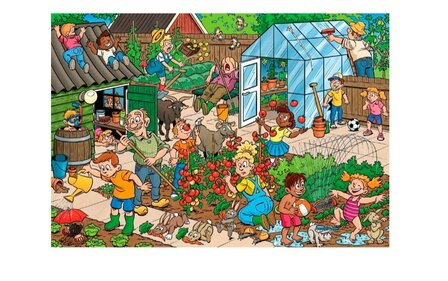 26460 Goliath Puzzel That&#039;s Life Junior 7 Moestuin 240 stukjes