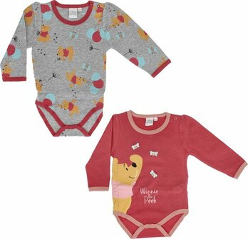 40432 Disney Winnie the Pooh Romper 2-Pack Maat 86-92