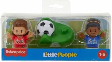 96701 Fisher Price Little People  Set met 2 Figuren Voetballers