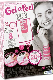 50099 MGA Gel-a-peel Starterset 20 Armbanden Neon Roze