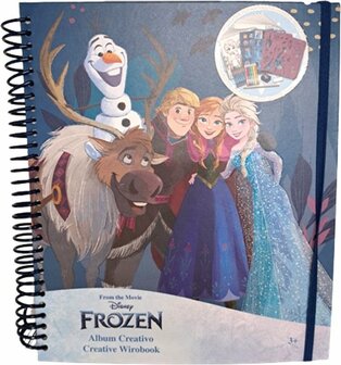 04491 Disney Frozen Creatief Album Kleurboek/Stickers/Stiften 