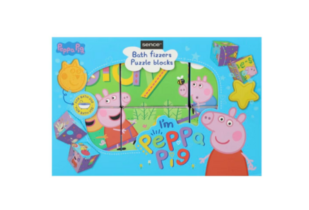 02183 Peppa Pig Badbruisblokken 6 stuks