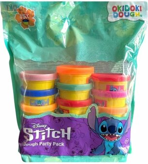 19300 Disney Lilo &amp; Stitch Klei Party Pack (15 potjes) 