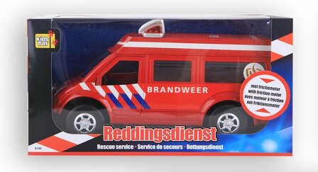 81604 Kids Fun Reddingsdienstvoertuig Brandweer 26 Cm    