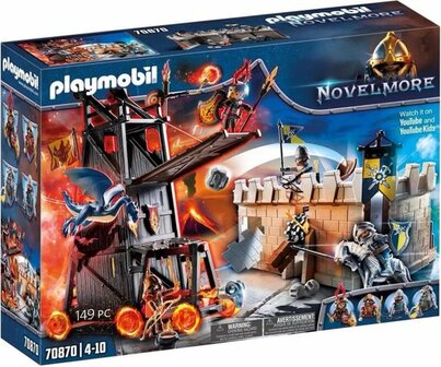 70870 PLAYMOBIL&reg; Novelmore aanvalstoren