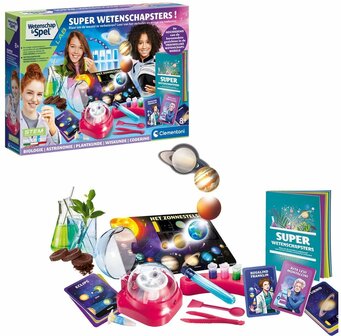 66992 Clementoni Wetenschap &amp; Spel Lab Girls In Science