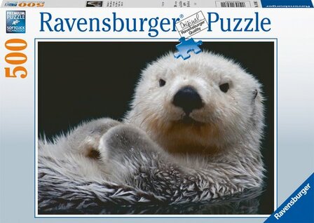 169801 Ravensburger Puzzel Schattige kleine otter 500 stukjes