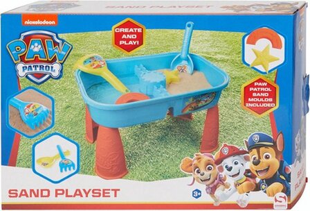 90788 Paw Patrol zand- en watertafel