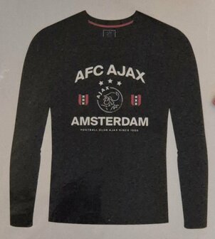 90573 AJAX Sweater Blauw met Logo Maat 116/122