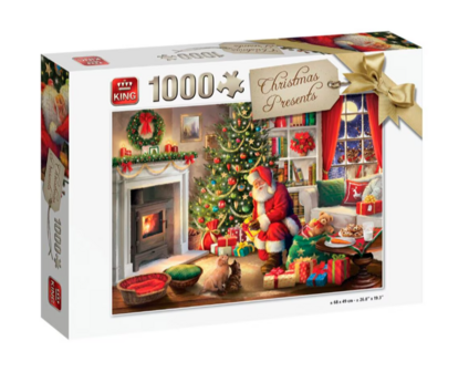 02569 King Puzzel Christmas Presents 1000 stukjes