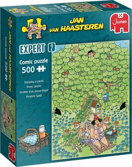 20090 Jumbo Puzzel Jan van Haasteren Expert 2 Picknick Plezier 500 stukjes