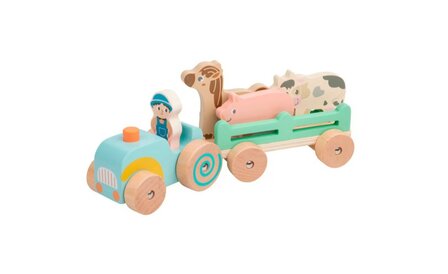 94180 Playing Kids Houten Tractorset