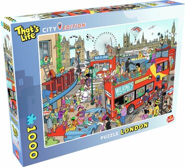 89147 Goliath Puzzel That&#039;s Life City Edition London 1000 stukjes