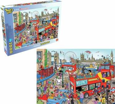 89147 Goliath Puzzel That&#039;s Life City Edition London 1000 stukjes